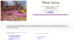 Desktop Screenshot of oblatespring.com